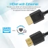 Promate proLink4K2-10M  HDMI Cable 10M, Universal Ultra High-Speed 4K UHD Resolution HDMI Cable with 3D Video and Ethernet Support for Laptops